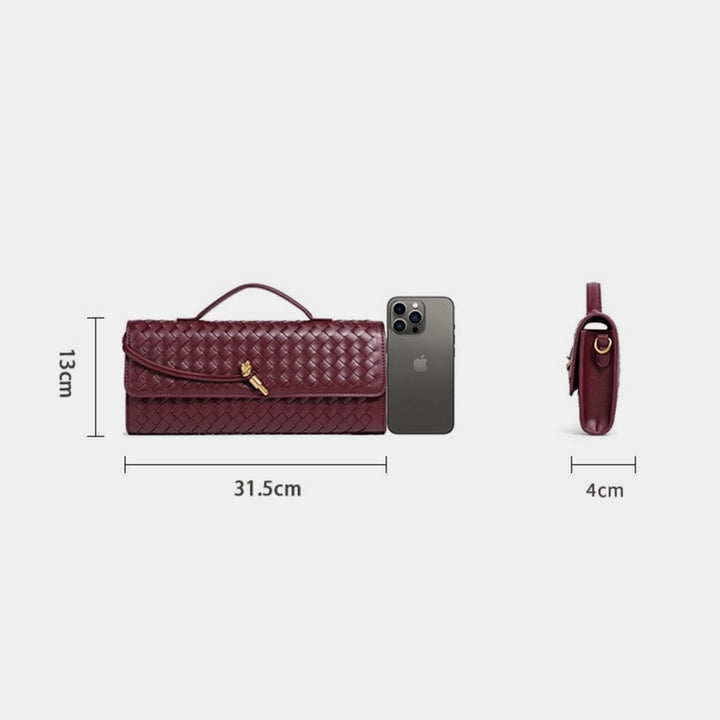 The Milano Woven Clutch &amp; Crossbody Bag | Italian-Inspired Elegance