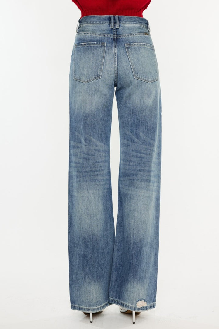 Kancan Distressed High Waist Jeans