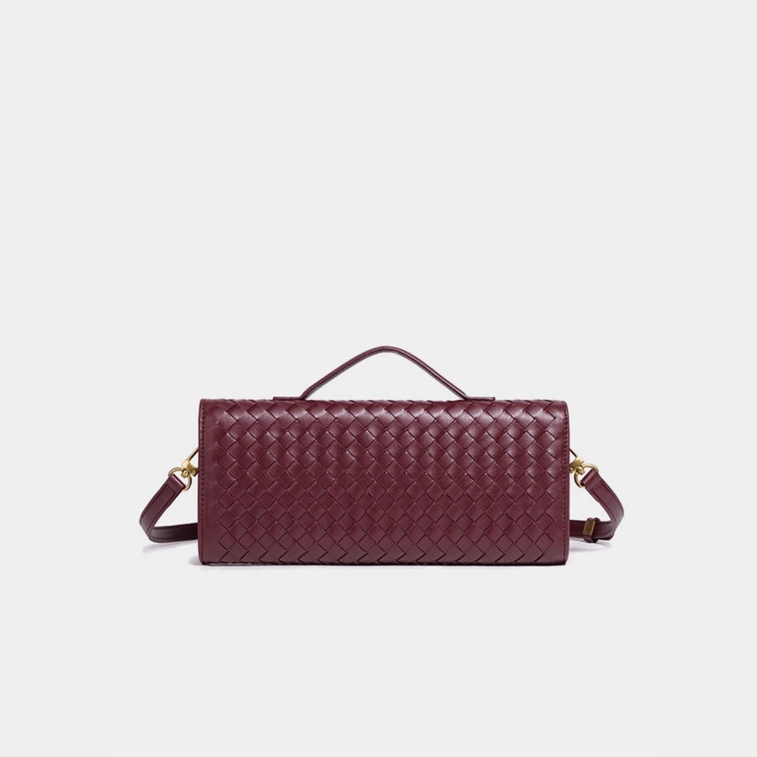 The Milano Woven Clutch &amp; Crossbody Bag | Italian-Inspired Elegance