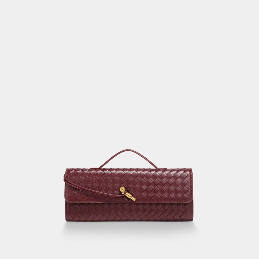 The Milano Woven Clutch &amp; Crossbody Bag | Italian-Inspired Elegance