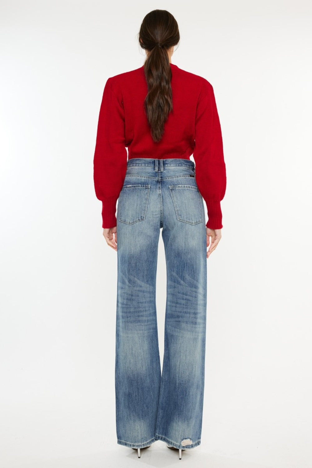 Kancan Distressed High Waist Jeans