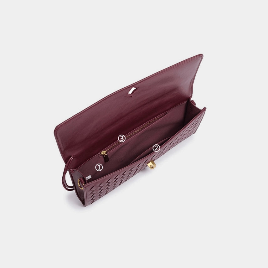 The Milano Woven Clutch &amp; Crossbody Bag | Italian-Inspired Elegance